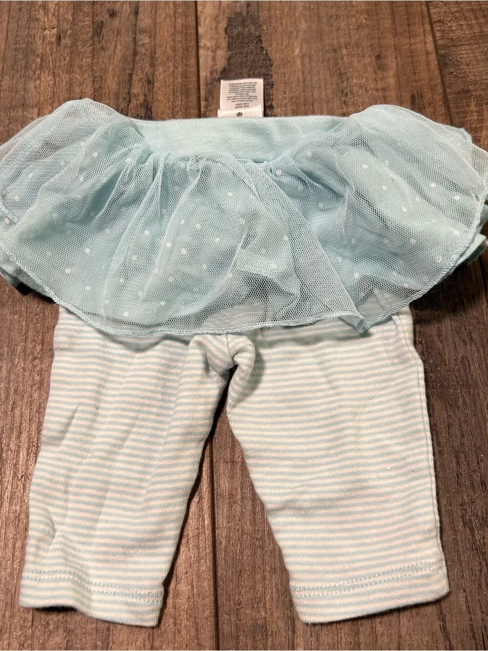 Carter's Blue Tutu Legging Pants Size Newborn